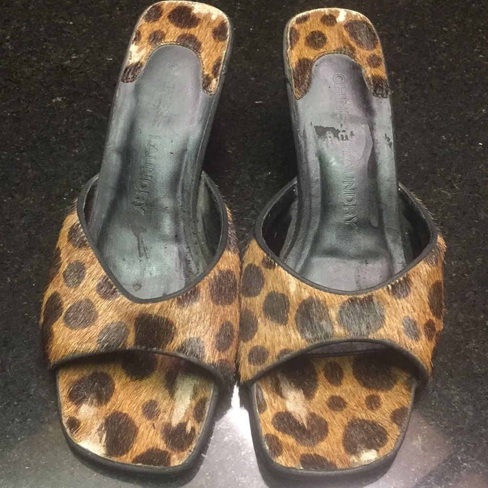 Leopard print shoes